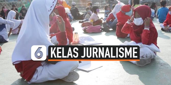 VIDEO: Cegah Anak Bosan di Tengah Pandemi, Wartawan Buka Kelas Jurnalisme Gratis