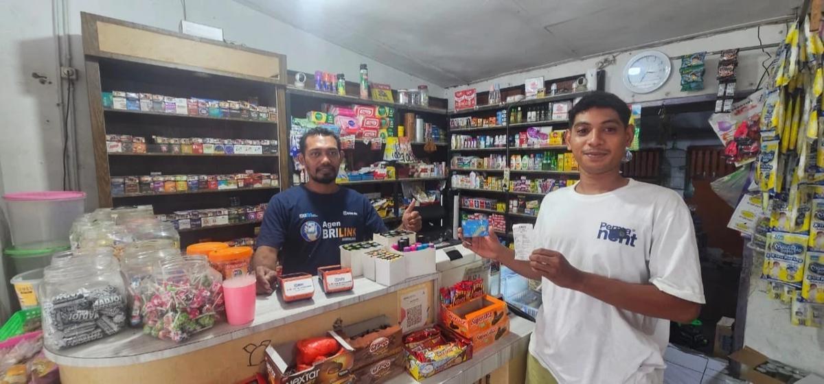BRILink Agen di Pegunungan Alor NTT Ini Raih Predikat Jawara Nasional