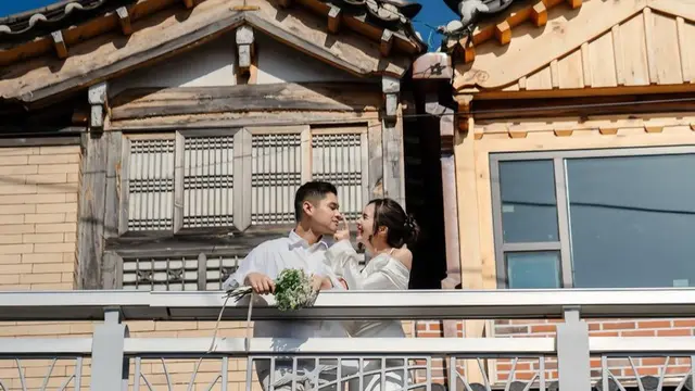 Foto prewedding Beby Tsabina bak drama Korea. [@go.plus]