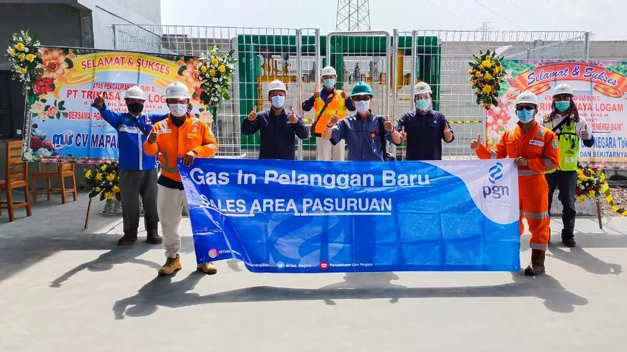 Awali 2021, PGN Alirkan Gas Sektor Industri Komersial di Pasuruan, Cirebon dan Bogor