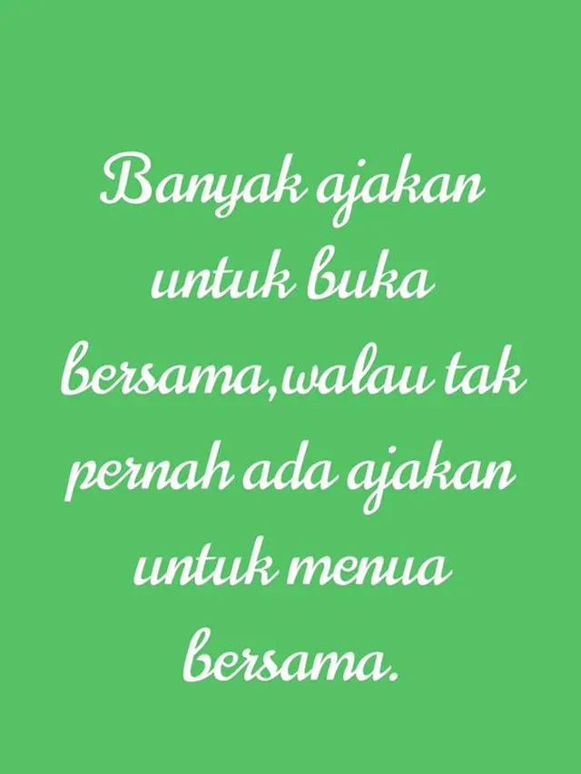 6 Status WhatsApp Tentang Buka Puasa Bikin Ini Ketawa Garing