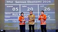 Kementerian Ekonomi Kreatif/Badan Ekonomi Kreatif (Ekraf) resmi menyerahkan "Public Service Announcement (PSA)" Sensus Ekonomi 2026 (SE2026) kepada Badan Pusat Statistik (BPS), Sabtu (15/11/2025). (Dok Kementerian Ekraf)
