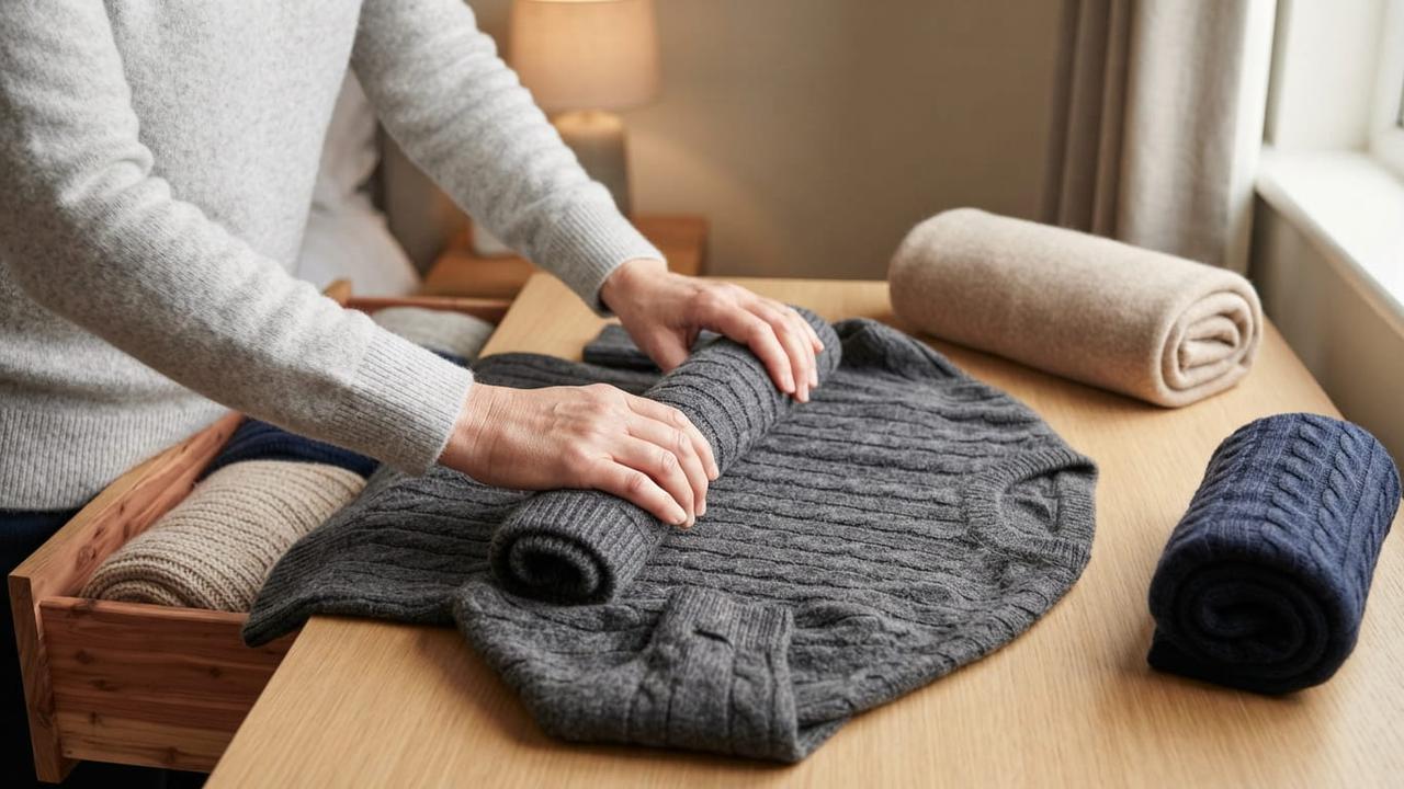 Cara Menyimpan Baju Rajut agar Tidak Melar