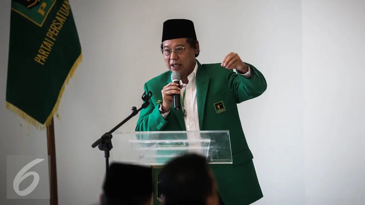 20160329- Djan Faridz Sambutan Mukernas II PPP-Jakarta- Faizal Fanani