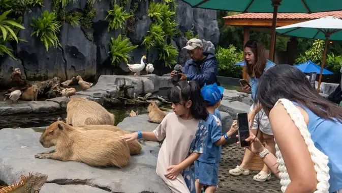 Libur Sekolah Tiba, Bali Safari Dipadati, Aman Terjaga!