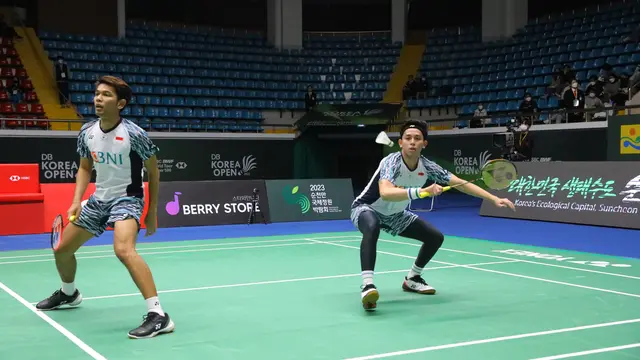 Fajar Alfian/Muhammad Rian Ardianto - Korea Open 2022 - 9 April