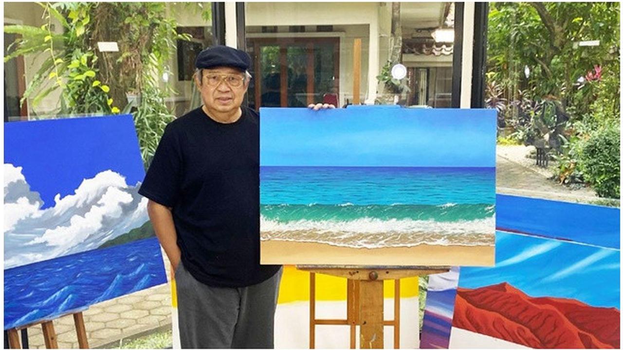Hobi Sejak SMP, Ini 6 Lukisan Karya Susilo Bambang Yudhoyono