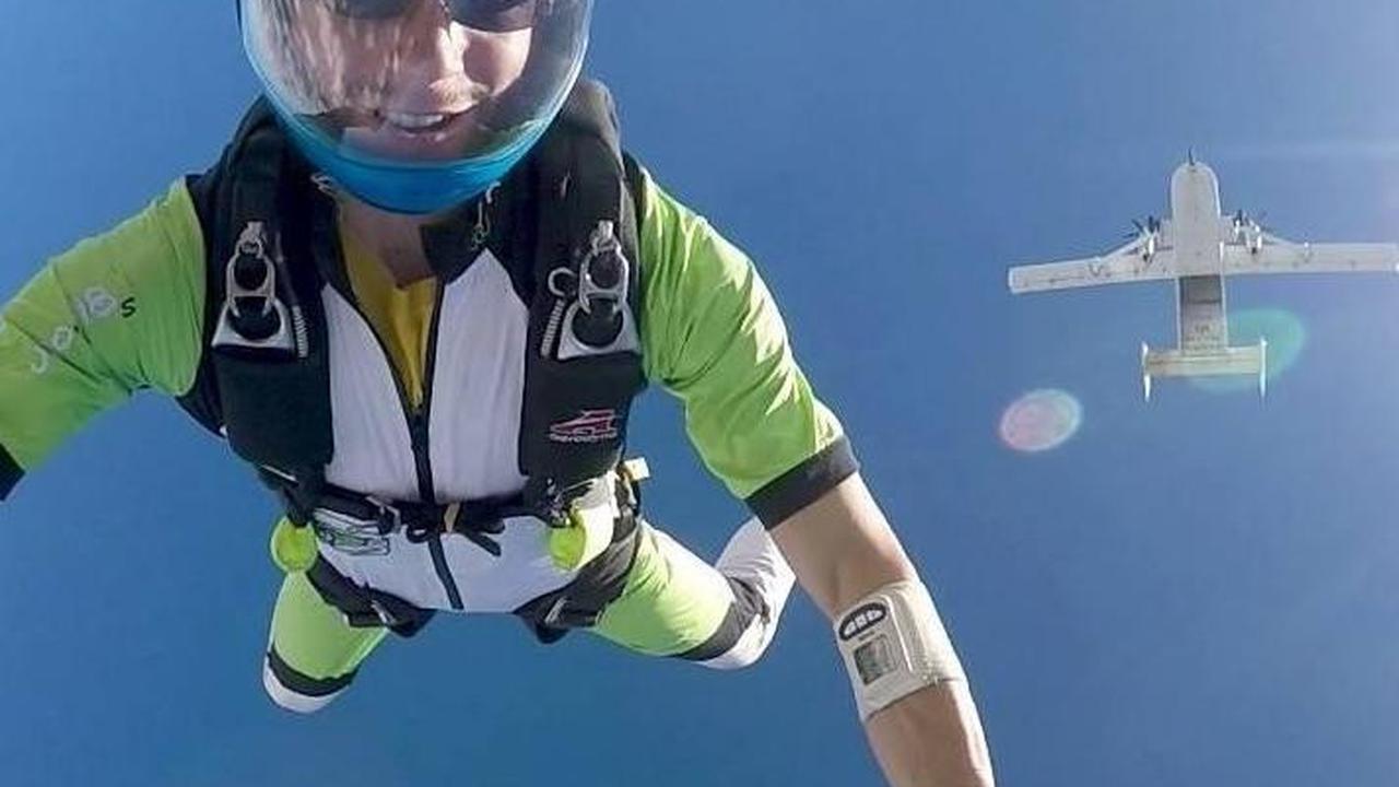 Vitantonio Capotorto adalah penerjun payung profesional dengan pengalaman lebih dari 600 kali (Facebook/Vitantonio Capotorto)