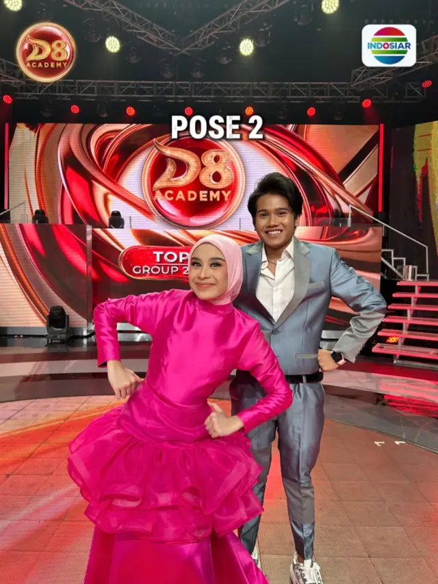 Mila DA7 dan Valen DA7 berpose bersama (credit: Indosiar)