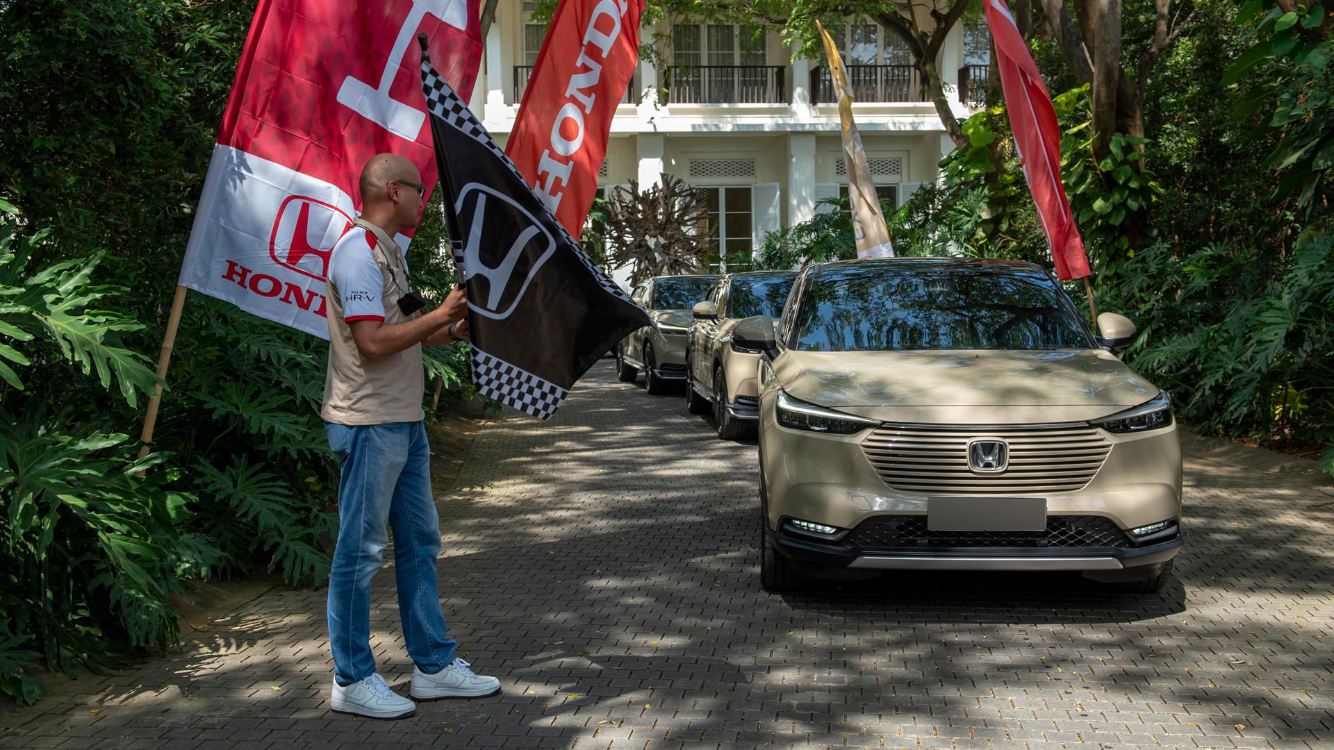 Flag off test drive Honda HR-V SE di hari kedua (HPM)