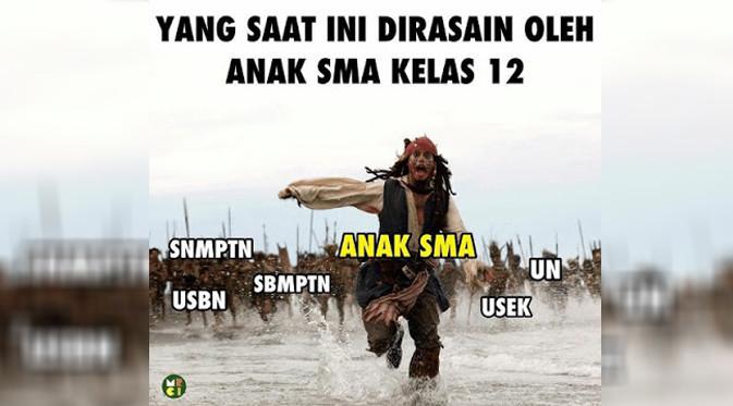 Meme Kocak Hasil Pengumuman Sbmptn 2018 Tekno