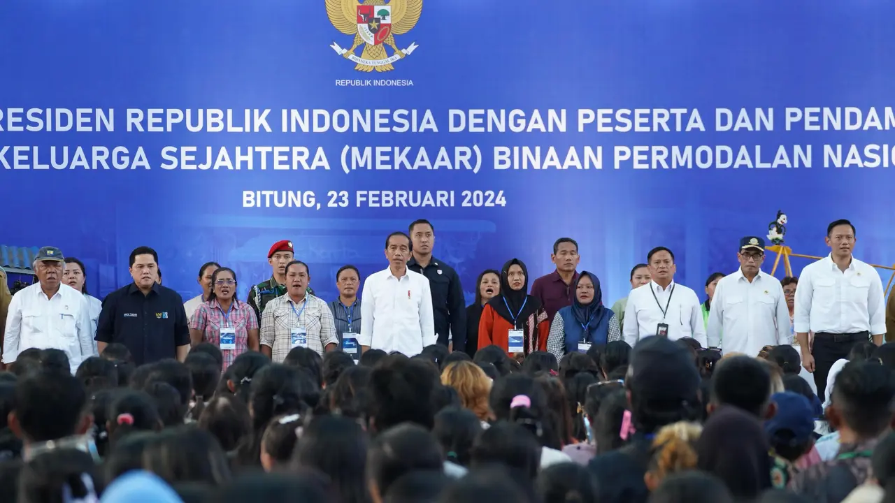 Kunjungan kerja Jokowi. (Liputan6.com/ ist)