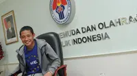 Evan Dimas (Helmi Fithriansyah/ Liputan6.com)