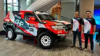 Pasangan Julian Johan dan Recky Resanto menggunakan Toyota Land Cruiser 200 untuk bertarung di ajang Asia Cross Country Rally 2023. (ist)