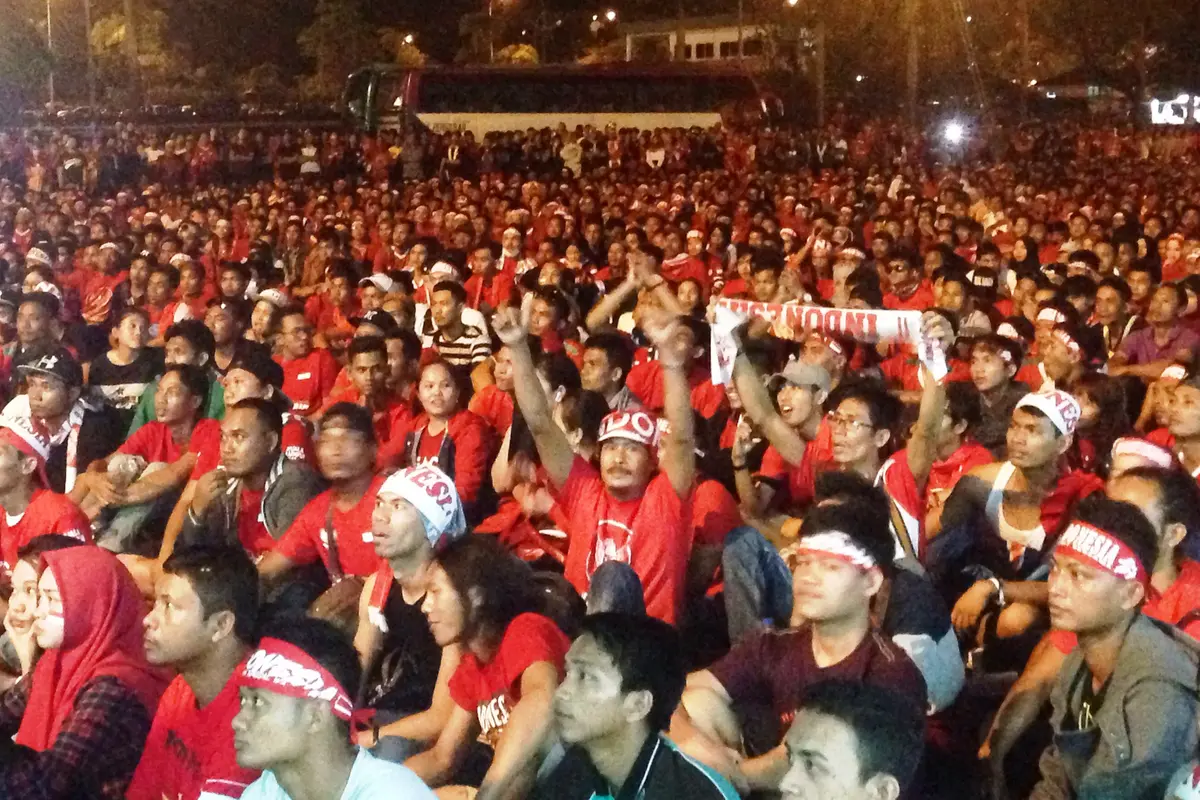 Suporter Timnas Indonesia