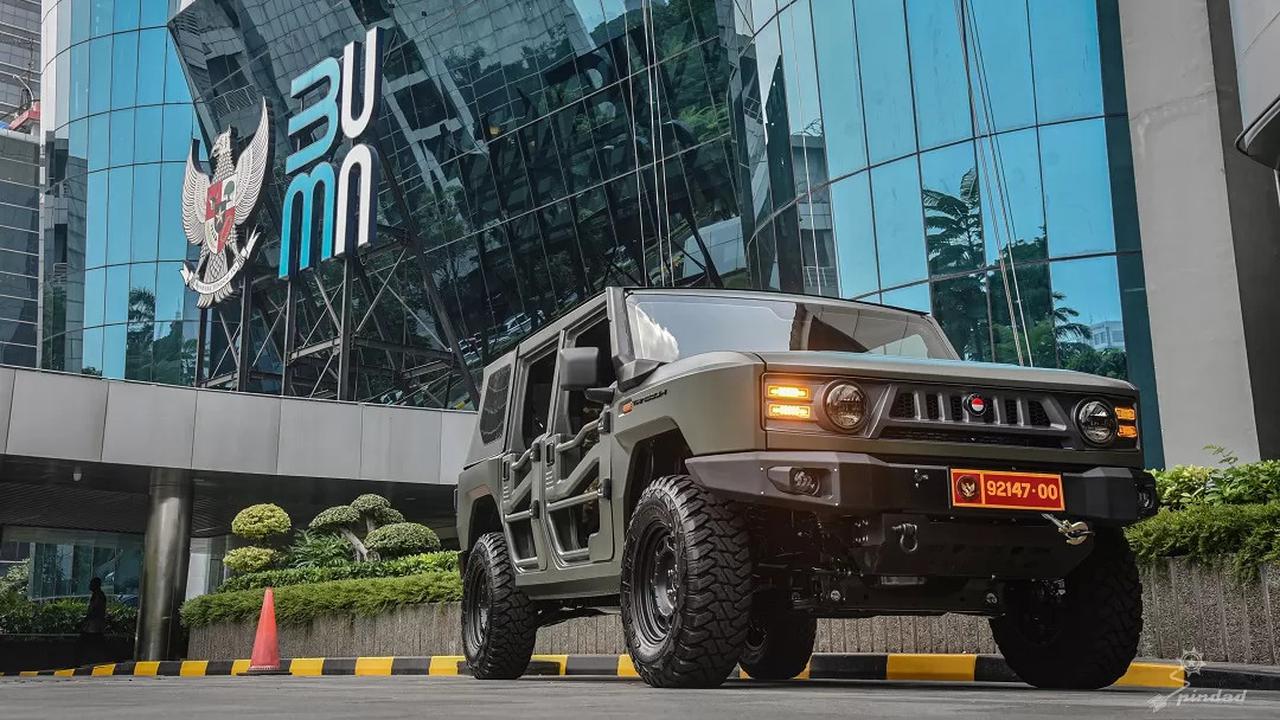PT Pindad Menyanggupi Produksi Maung untuk Mobil Dinas Menteri