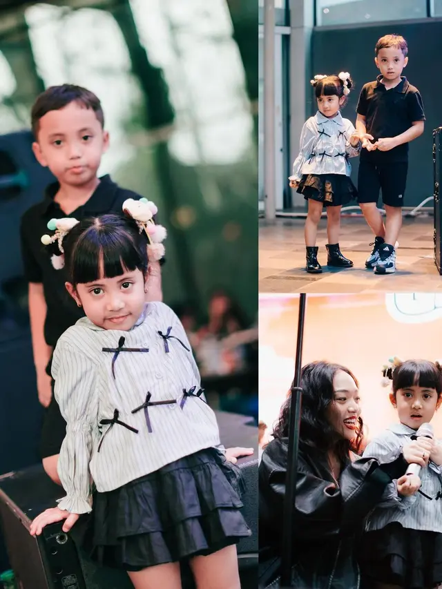 Momen kompak Okin, Xabiru, dan Chava (Instagram/@okintph)