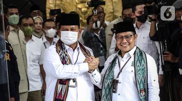 Prabowo dan Cak Imin Kompak Daftar Pemilu 2024 ke KPU