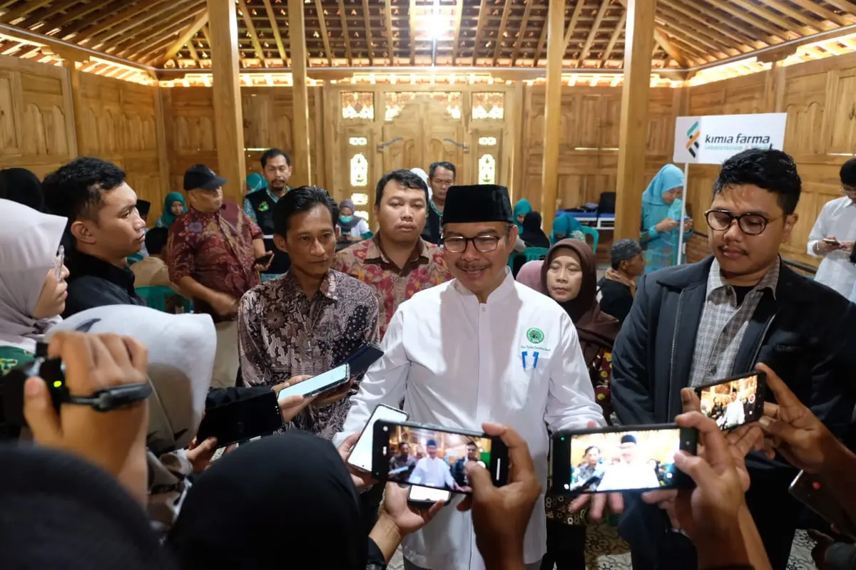 Kepala BKKBN, Hasto Wardoyo, di Joglo Sasana Puspita Budaya, Desa Banjaran, Hargomulyo, Kabupaten Kulon Progo (DI Yogyakarta), Jumat (2/2/2024) (Istimewa)