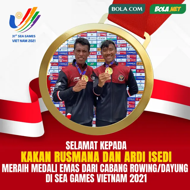 SEA Games - Meraih Medali Emas - Kakan Rusmana dan Ardi Isedi