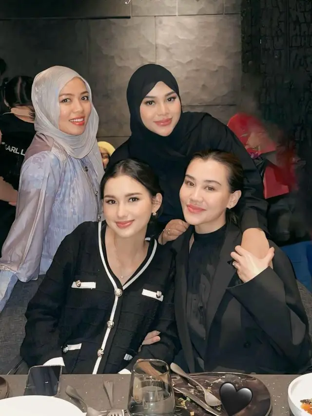 Gaya Aaliyah Massaid Bareng Para Calon Ipar Perempuannya, Kompak dan Akrab bak Bestie