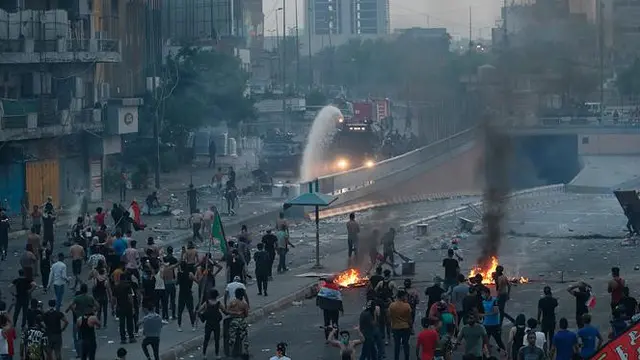 Gelombang Protes Merebak di Irak, Korban Tewas Berjatuhan