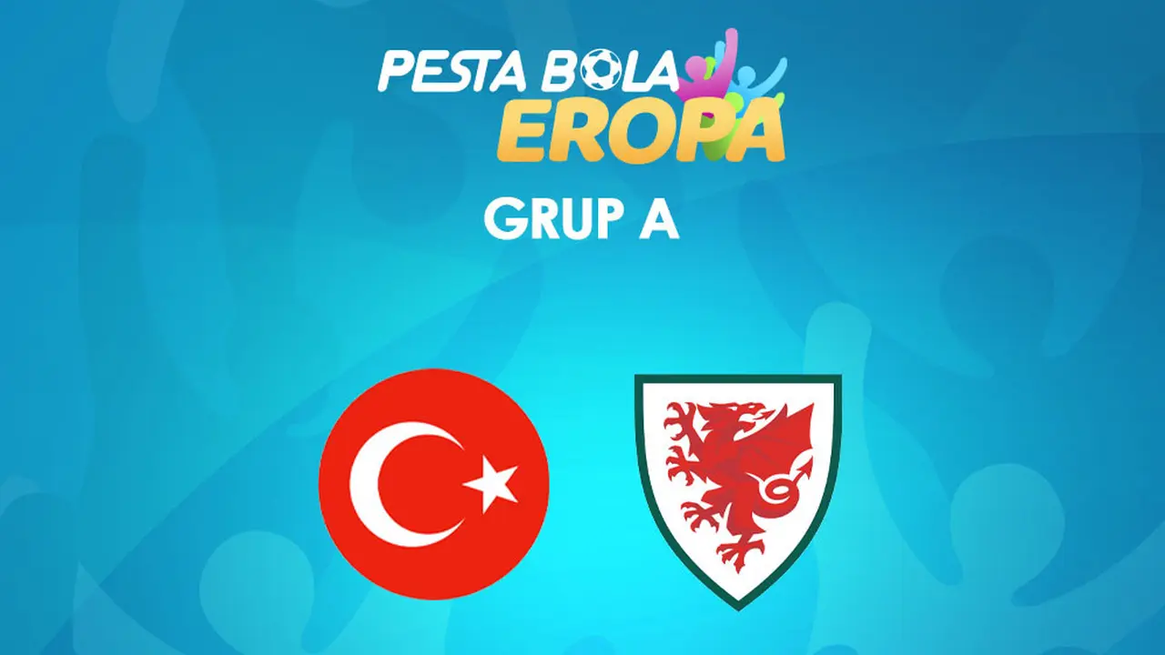 Piala Eropa - Euro 2020 Turki Vs Wales