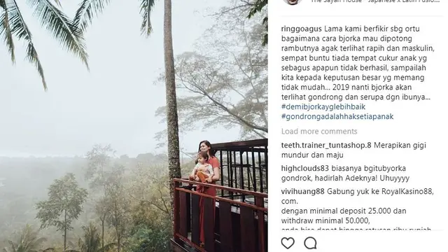 Keluarga Ringgo Agus Rahman