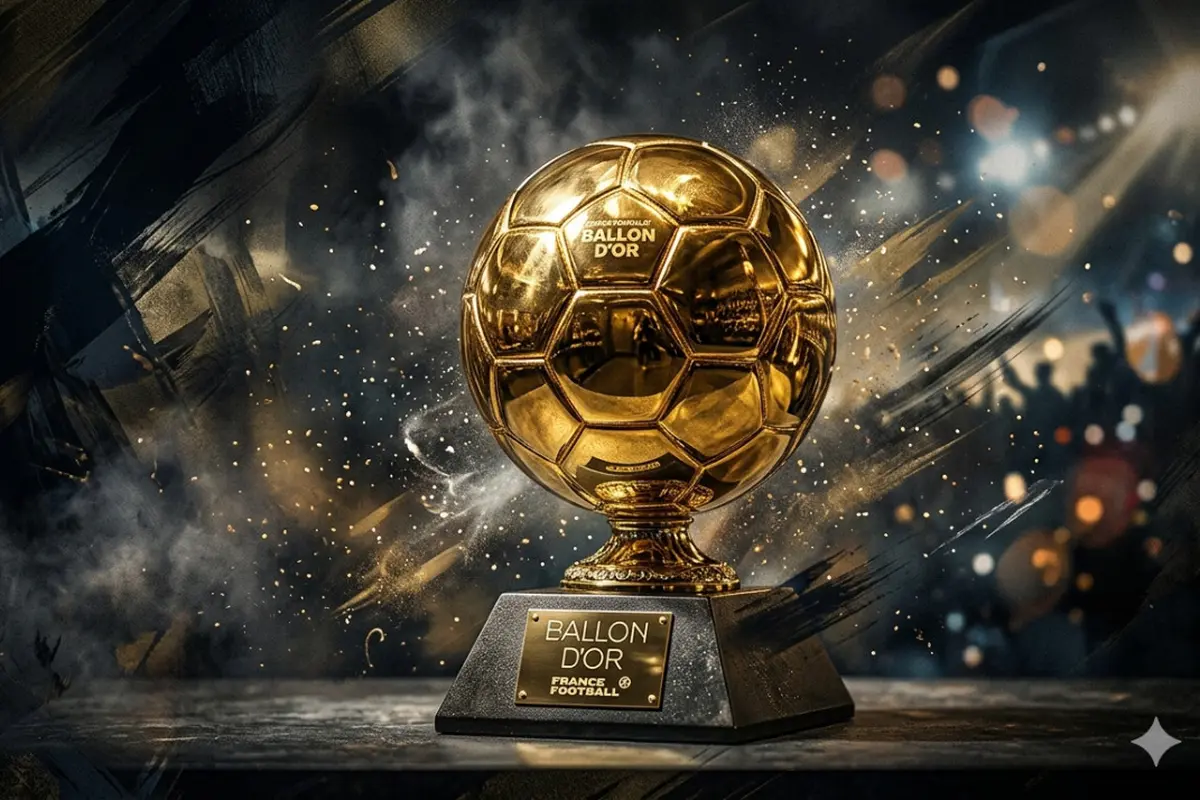 Ilustrasi penghargaan Ballon d'Or
