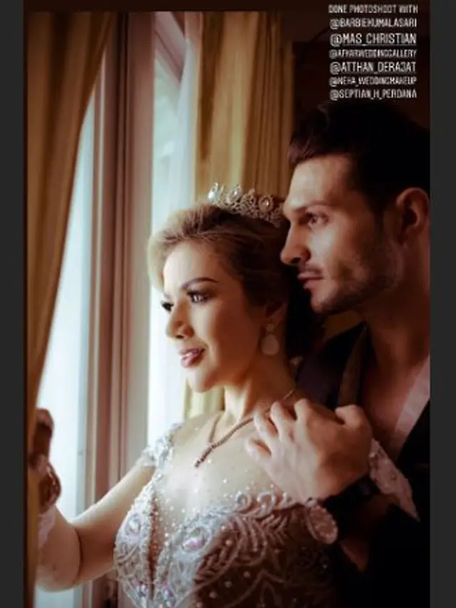 7 Potret Preweding Barbie Kumalasari Bareng Bule, Jadi Sorotan