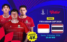 FIFA ASEAN Cup 2026 Babak Final - Indonesia vs Thailand: Mentalitas Pasukan Garuda Diuji Malam Ini di Vidio
