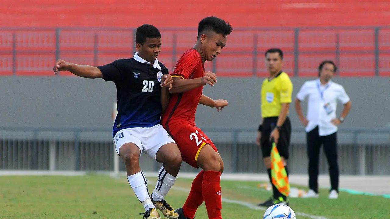Timnas Kamboja U-16 vs Timnas Vietnam U-16
