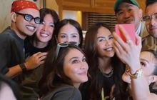 8 Foto Artis di Ulang Tahun Suami Ayu Dewi, Menampilkan Gaya Stylish dengan Tema 'Music Fest