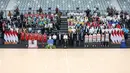 <p>Presiden Republik Indonesia, Joko Widodo (tengah) memberikan sambutan saat acara peresmian Indonesia Arena pada Senin (07/08/2023) di Senayan, Jakarta. (Bola.com/Bagaskara Lazuardi)</p>