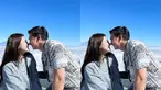 Liburan ke Puncak Telomoyo yang berada di antara Kabupaten Magelang dan Kabupaten Semarang, merupakan tempat wisata alam yang menyuguhkan pemandangan indah pegunungan. Dalam liburannya tersebut, Felicya Angelista dan Caesar Hito banyak abadikan momen mesra bersama. (Liputan6.com/IG/@felicyangelista_)