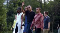 Di Hadapan Ribuan Diaspora Indonesia, Obama Ceritakan Liburannya