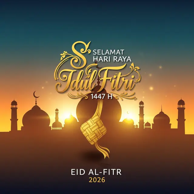 Ucapan Hari Raya Idul Fitri Singkat
