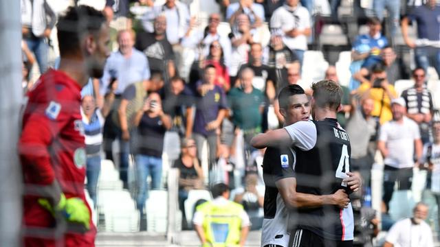 Penyerang Juventus, Cristiano Ronaldo.