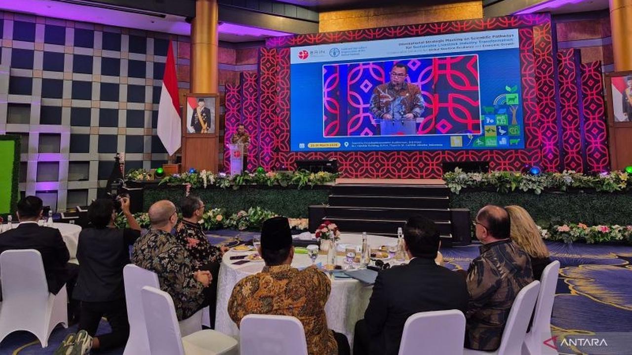BRIN Dorong Transformasi Peternakan Berkelanjutan Berbasis Sains untuk Ketahanan Pangan Global