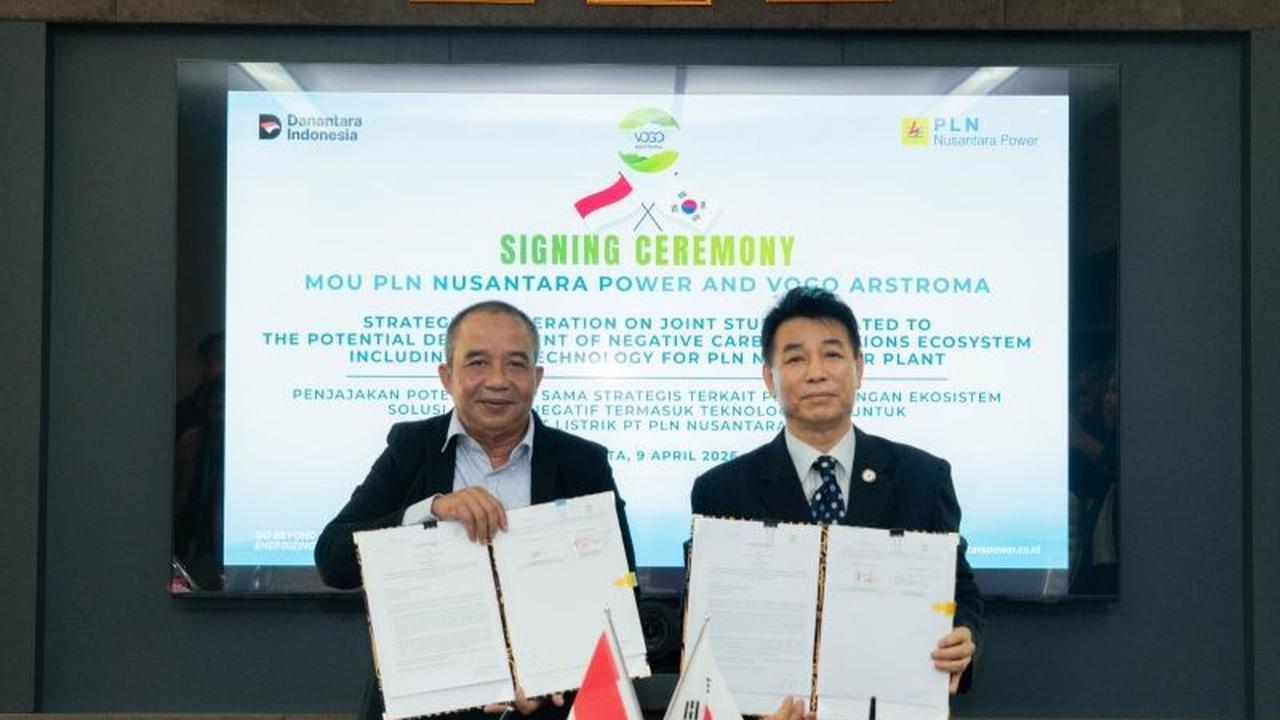 PLN NP Gandeng VOGO-ARSTROMA Kembangkan Teknologi Energi Bersih CCUS, Percepat Dekarbonisasi Pembangkitan