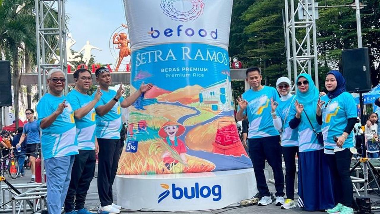 Trivia: Stok Beras Nasional Rekor Tertinggi! Bulog Hadirkan Kemasan Baru Beras Premium Befood Sentra Ramos dari Petani Lokal