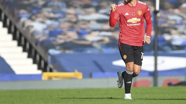 Pemain MU Bruno Fernandes
