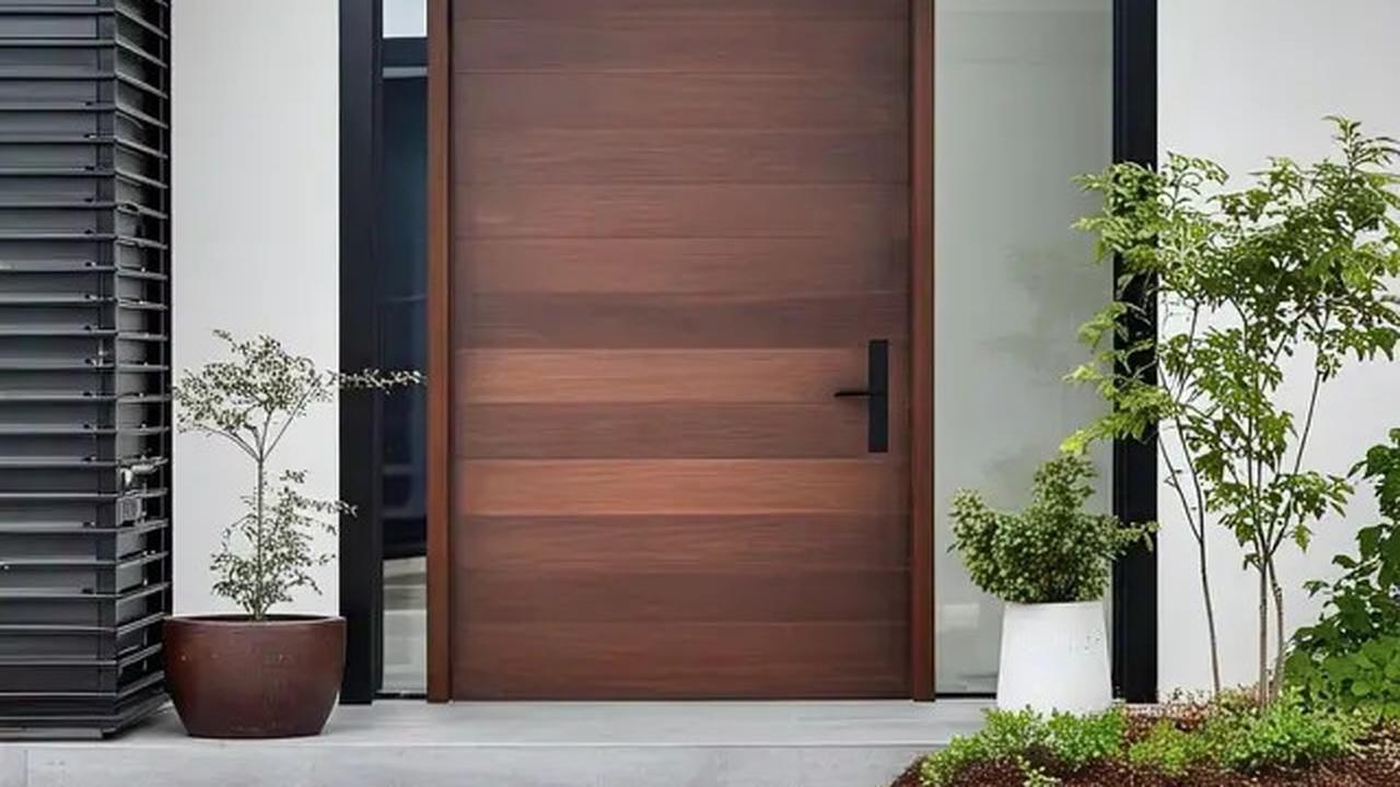 Model Pintu Rumah 1 Pintu Terbaru yang Estetik dan Elegan, Lagi Tren di 2025