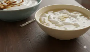 Resep Bubur Sumsum Gula Pasir, Cukup 3 Bahan Utama Lembut dan Gurih dengan Kuah Manis