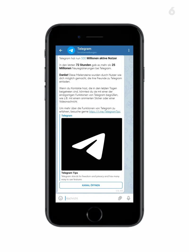 Telegram, Aplikasi Telegram