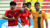 Timnas futsal saat melawan Australia di perempat final Piala AFF Futsal 2014 (istimewa)