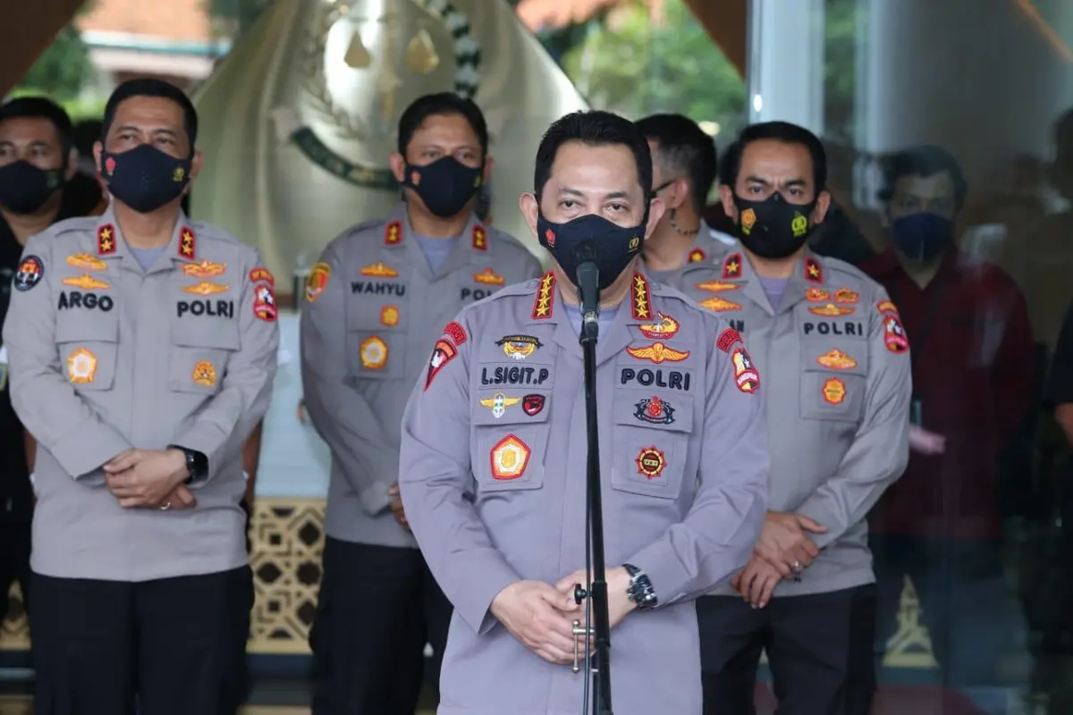 Kapolri Jenderal Listyo Sigit Prabowo