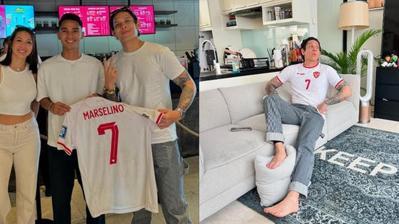 Tepati Janji, Ganindra Bimo Terima Jersey Marselino Ferdinand usai Kemenangan Timnas Indonesia vs Arab Saudi