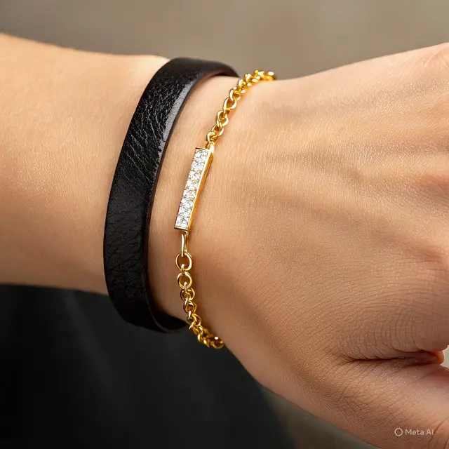 Model Gelang Emas Rantai 3 Gram