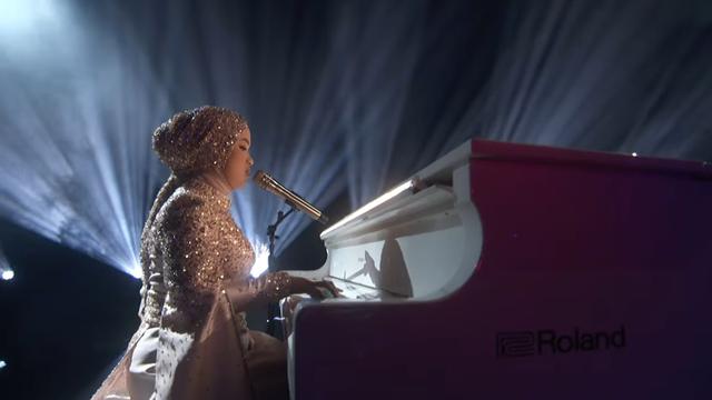 Putri Ariani dalam America's Got Talent. (Tangkapan layar YouTube/ America's Got Talent)